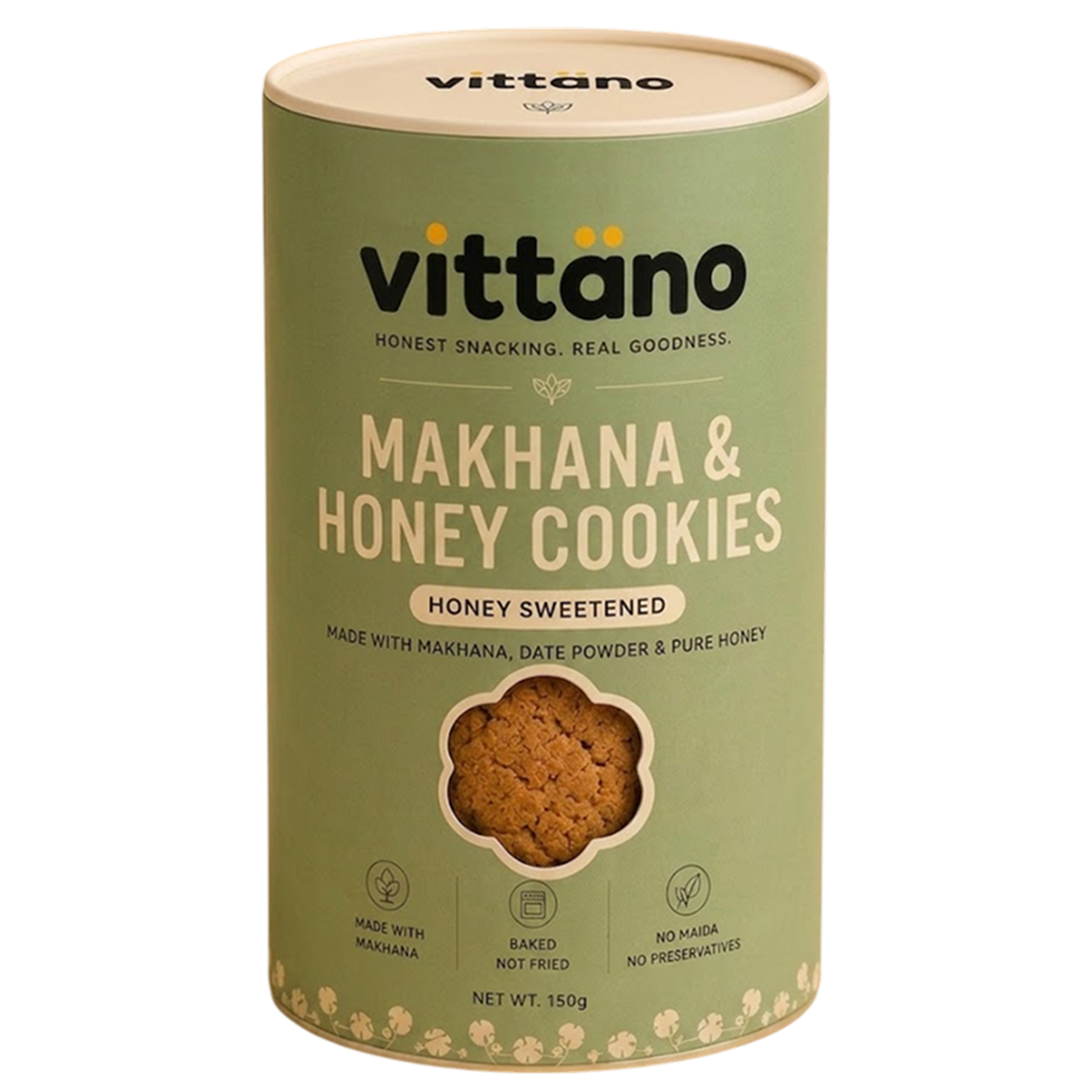 Makhana Cookies (Without Sugar)