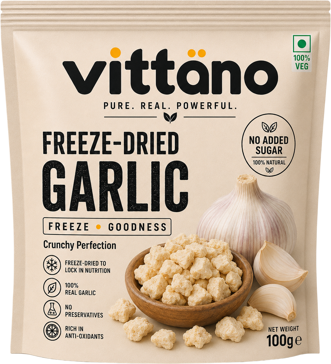 Freeze-Dried Garlic